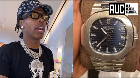 lil baby 400k fake watch|lil baby jewelers.